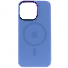 Чохол TPU+Glass Sapphire Mag Evo case для Apple iPhone 14 Pro (6.1") Lilac Blue