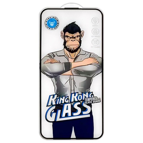 Захисне 2.5D скло King Kong HD для Apple iPhone 17 Air (6.5") Чорний