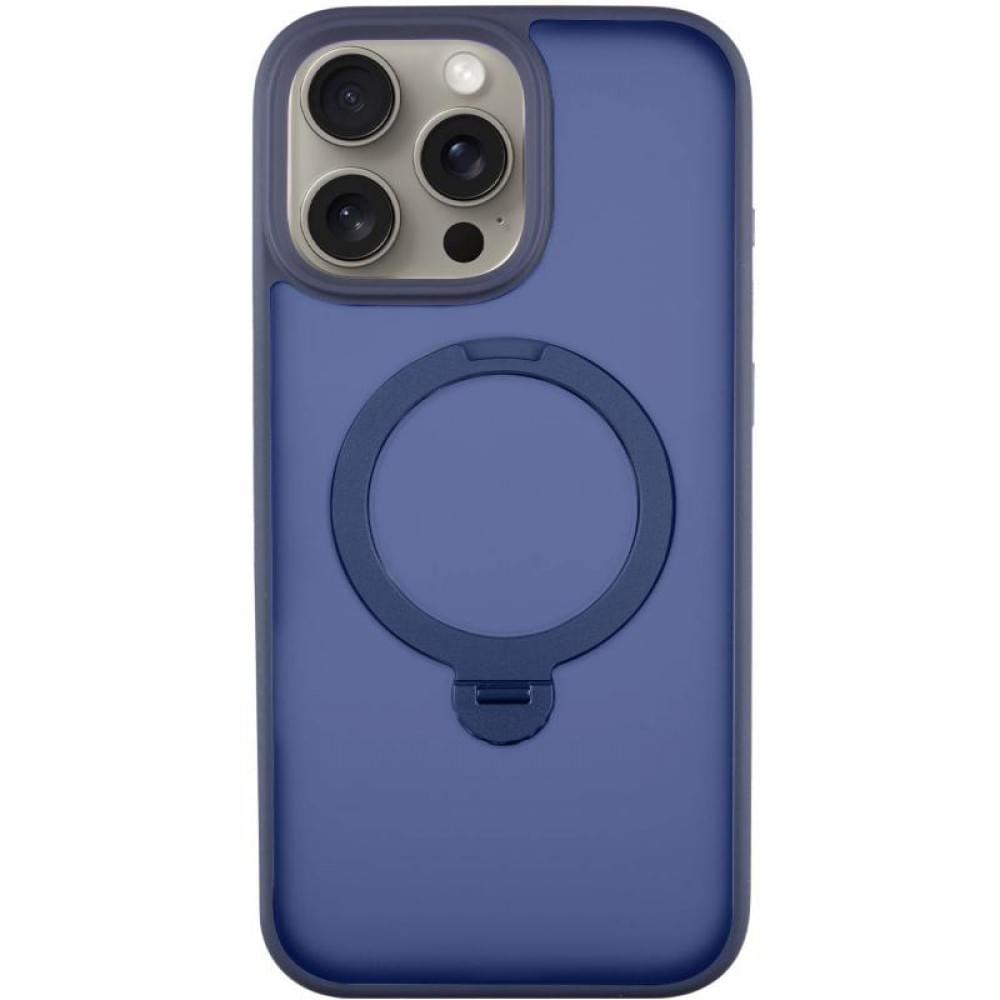 Чохол Ummi Colorful with MagSafe HQ Ring для Apple iPhone 15 Pro (6.1") Dark Blue