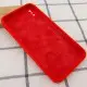 Чохол Silicone Case Square Full Camera Protective (AA) для Apple iPhone X / XS (5.8") Червоний / Red