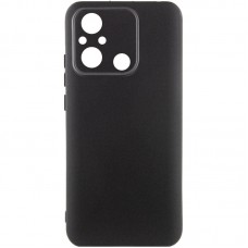 Чохол Silicone Cover Lakshmi Full Camera (AA) для Xiaomi Redmi 12C / Poco C55 Чорний / Black