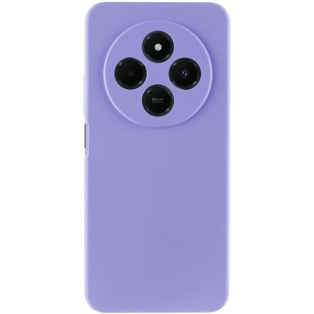 Чохол Silicone Cover Lakshmi Full Camera (AAA) для Xiaomi Redmi 14C / Poco C75 Бузковий / Dasheen