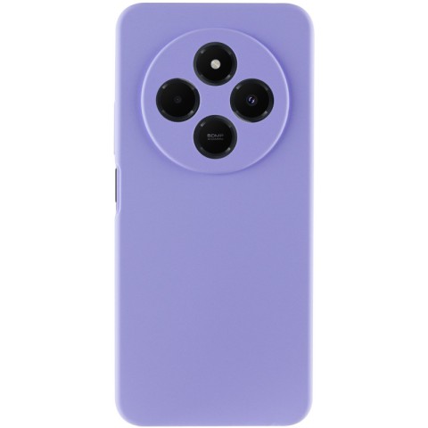 Чохол Silicone Cover Lakshmi Full Camera (AAA) для Xiaomi Redmi 14C / Poco C75 Бузковий / Dasheen
