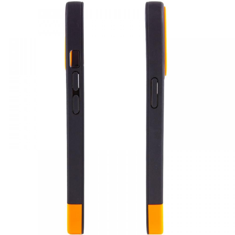 Чохол TPU+PC Bichromatic для Apple iPhone 13 Pro Max (6.7") Black / Orange