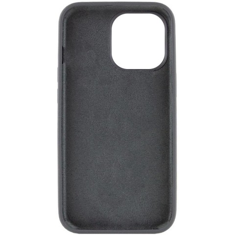 Чохол Silicone Case Full Protective (AA) NO LOGO для Apple iPhone 16 Plus (6.7") Сірий / Dark Gray