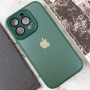 Чохол TPU+Glass Sapphire Midnight для Apple iPhone 12 Pro (6.1") Зелений / Forest green