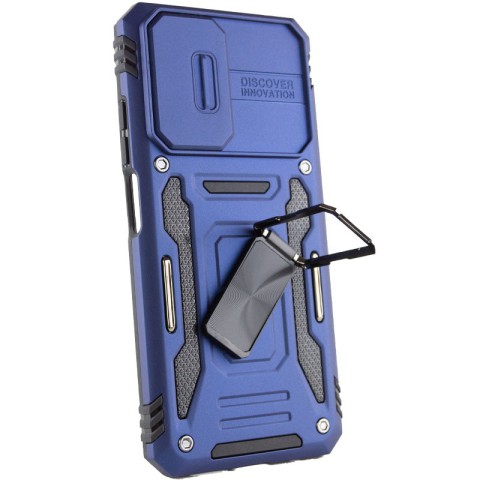 Ударостійкий чохол Camshield Army Ring для Xiaomi Redmi 9A Синій / Navy