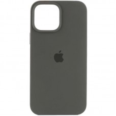 Чохол Silicone Case Full Protective (AA) для Apple iPhone 14 Pro Max (6.7") Темно-коричневий / Umber
