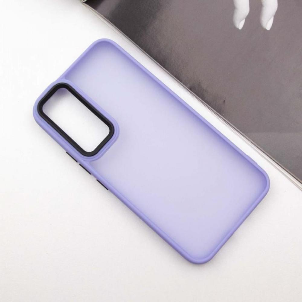Чохол TPU+PC Lyon Frosted для Samsung Galaxy S25 FE Purple