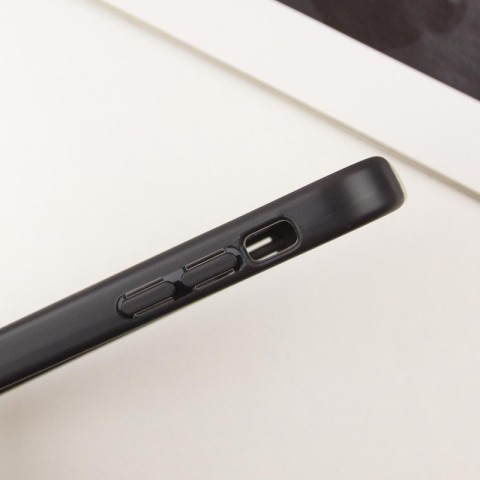 TPU чохол Transparent + Colour 1,5mm для Apple iPhone 14 (6.1") Black