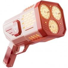 Пістолет з мильними бульбашками SHT 333-16 на 36 отворів + 2xbottle 150ml Pink