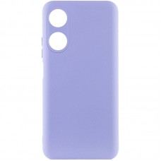 Чохол Silicone Cover Lakshmi Full Camera (A) для Oppo A38 / A18 Бузковий / Dasheen