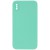 Silicone Case Square Full Camera Protective (AA) NOLOGO для Apple iPhone X / XS (5.8") Бірюзовий / Turquoise