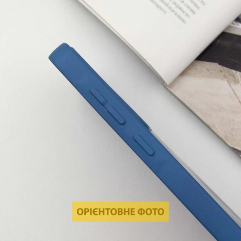 Чохол Silicone Cover Lakshmi Full Camera (AA) with MagFit для Samsung Galaxy S25 Edge Синій / Navy blue