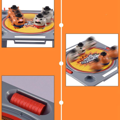 Настільна інтерактивна гра Ummi 10818 Hamster Slam Grey