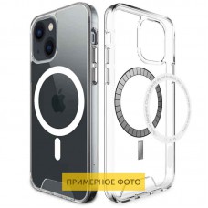 Чохол TPU Space Case with MagSafe для Apple iPhone 16 (6.1") Прозорий