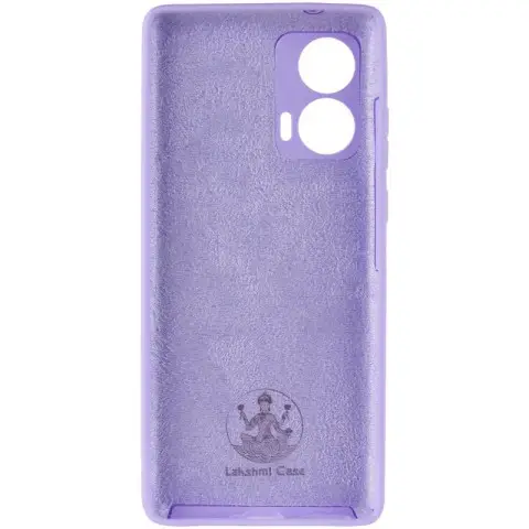 Чохол Silicone Cover Lakshmi Full Camera (AA) для Motorola Edge 50 Бузковий / Dasheen