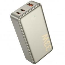 Портативний ЗП Power Bank Hoco Q27 Jewel 22.5W+PD33W 10000 mAh Titanium gold