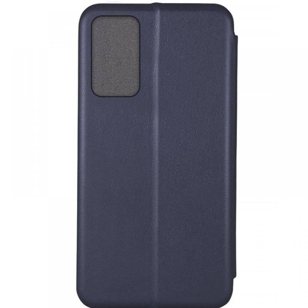 Шкіряний чохол-книжка Classy для Samsung Galaxy A17 4G/5G Темно-синій