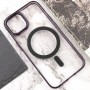 Чохол TPU Iris with MagSafe для Apple iPhone 15 (6.1") Чорний