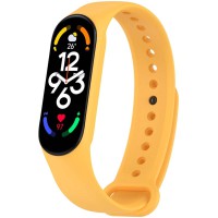 Силіконовий ремінець для Xiaomi Mi Band 7/6/5 Помаранчевий / Orange Fruit