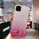 TPU+Glass чохол Swarovski для Apple iPhone 11 Pro (5.8") Малиновий