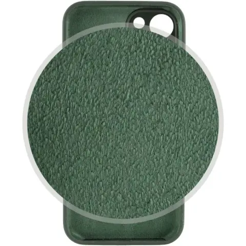 Чохол Silicone Case Full Camera Protective (AA) для Apple iPhone 13 (6.1") Зелений / Cyprus Green
