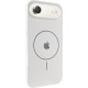 Чохол Silicone Case Full Protective (AA) V2 with MagSafe для Apple iPhone 17 Air (6.5") Білий / White