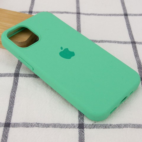 Чохол Silicone Case Full Protective (AA) для Apple iPhone 13 (6.1") Зелений / Spearmint