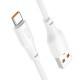 Дата кабель Hoco X93 Force USB to Type-C 27W (1m) White