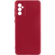 Чохол TPU GETMAN Liquid Silk Full Camera для Samsung Galaxy A55 Червоний / Dark Red