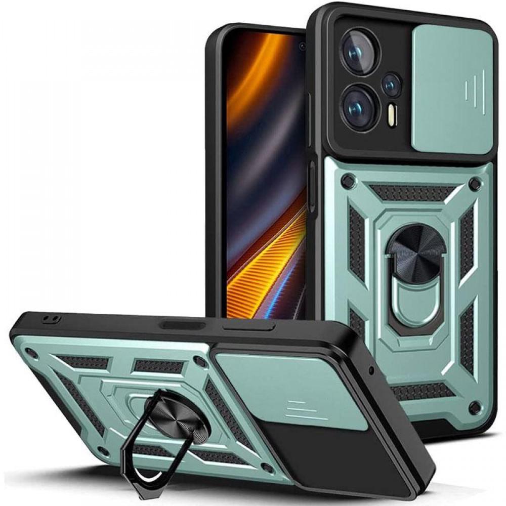 Чохол Ummi Camshield Serge Ring для Xiaomi Poco X4 GT Зелений