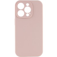 Чохол Silicone Case Full Camera Protective (AA) NO LOGO для Apple iPhone 13 Pro (6.1") Рожевий / Pink Sand