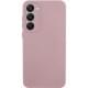 Чохол TPU GETMAN Liquid Silk Full Camera для Samsung Galaxy S23+ Рожевий / Pink Sand