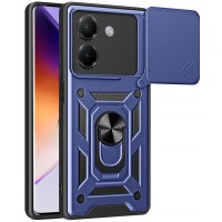 Чохол Ummi Camshield Serge Ring для Xiaomi Poco F7 Синій / Navy