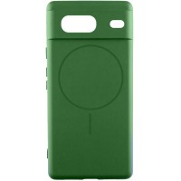 Чохол Silicone Cover Lakshmi Full Camera (AA) with MagFit для Google Pixel 7 Зелений / Dark green
