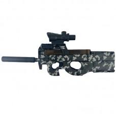 Автомат на гідрогелевих кульках (орбізах) P90 Tactical Edition Camouflage