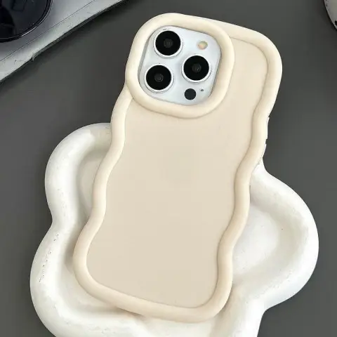 Чохол TPU Ripple для Apple iPhone 13 Pro (6.1") Antique White