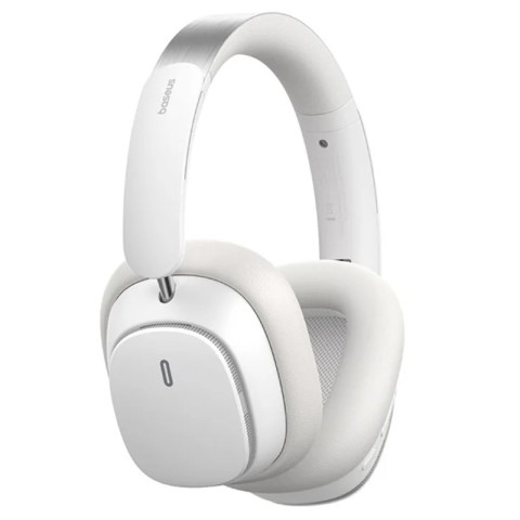 Накладні бездротові навушники Baseus Bowie H1 Pro Noise-Cancellation (A00050601) Moon White