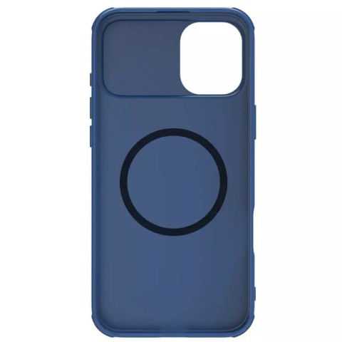 Карбонова накладка Nillkin CamShield Pro Magnetic для Apple iPhone 16 (6.1") Blue
