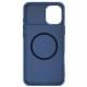 Карбонова накладка Nillkin CamShield Pro Magnetic для Apple iPhone 16 (6.1") Blue