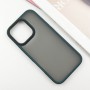 TPU+PC чехол Metal Buttons для Apple iPhone 16 Pro (6.3")