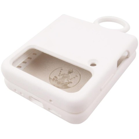 Чохол Foldables Silicone Cover Lakshmi (AAA) для Samsung Galaxy Z Flip4 Білий / White
