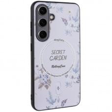 TPU+PC чехол Secret Garden with MagFit для Samsung Galaxy S24