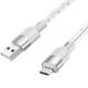 Дата кабель Hoco X99 Crystal Junction USB to MicroUSB (1m) Gray Дата кабель Hoco X99 Crystal Junction USB to MicroUSB (1m) Gray