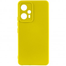 Чохол Silicone Cover Lakshmi Full Camera (A) для Xiaomi Poco F5 / Note 12 Turbo Жовтий / Flash