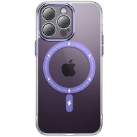 Чохол TPU+PC Colorful with MagSafe для Apple iPhone 12 Pro (6.1") Purple