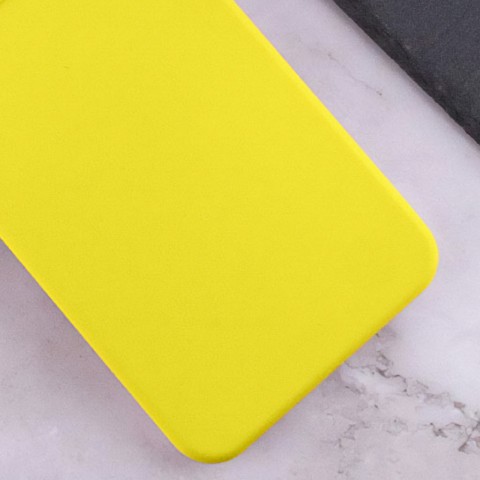 Чохол TPU GETMAN Liquid Silk Full Camera для Xiaomi Redmi 13 4G / Poco M6 4G Жовтий / Flash