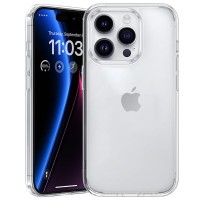 TPU чохол Epic Transparent 1,5mm для Apple iPhone 14 Pro (6.1") Безбарвний (прозорий)