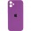 Чохол Silicone Case Square Full Camera Protective (AA) для Apple iPhone 11 (6.1") Фіолетовий / Grape